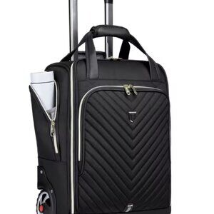 Black 18" Laptop Business Trolley Bag – Excellent Condition (Like New!)